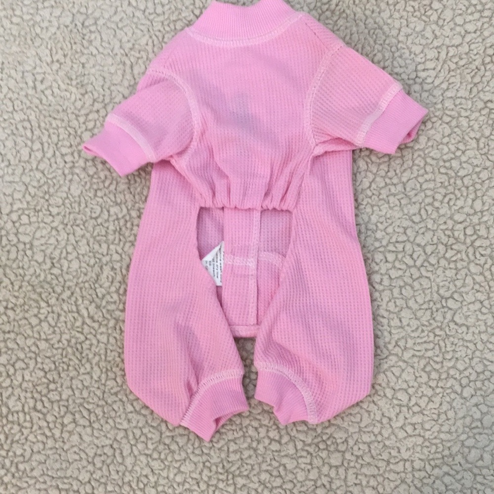 PETRAGEOUS DESIGNS Puppy pajamas. Size XS, The color is Princess Pink. - Picture 2 of 8